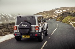 Jeep Wrangler, rear action